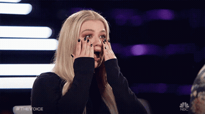 Woman Covering Face With Hands NBC Logo GIF