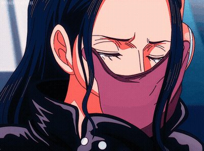 Woman Covering Face With Purple Cloth GIF