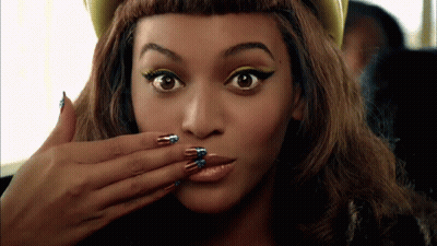 Woman Covering Mouth GIF