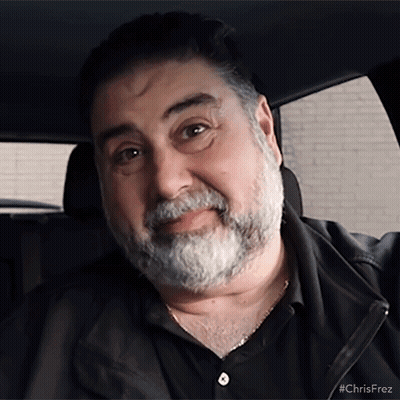 Woman Covering Mouth In Front Of Mesaza En Casa Screen GIF