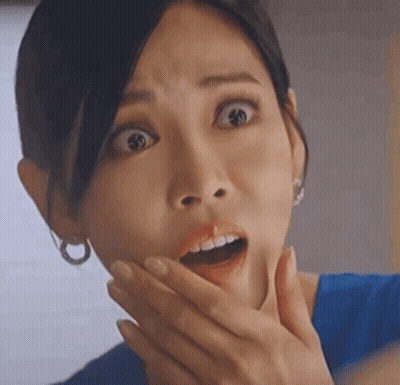 Woman Covering Mouth In Surprise GIF