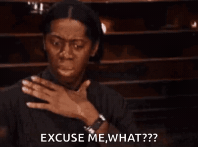 Woman Covering Mouth Saying Excuse Me What GIF