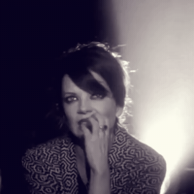 Woman Covering Mouth With Hand GIF