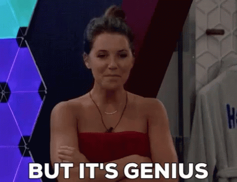 Woman Crossed Arms Saying Its Genius GIF