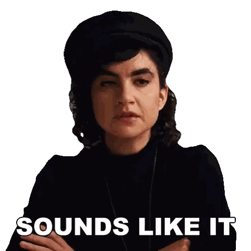 Woman Crossed Arms Sounds Like It Sticker