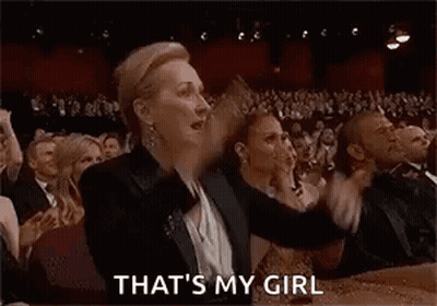 Woman Crying Covering Mouth Saying Thats My Curl GIF