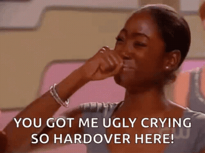 Woman Crying Holding Hand To Face GIF