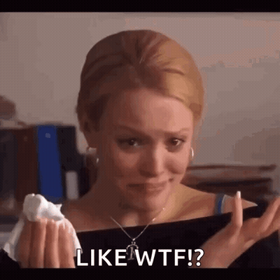 Woman Crying Holding Napkin Saying Like Wtf GIF
