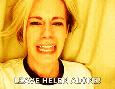 Woman Crying Leave Helen Alone GIF