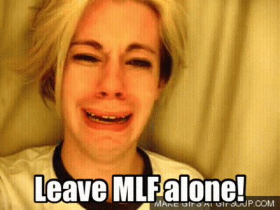 Woman Crying Leave MLF Alone GIF