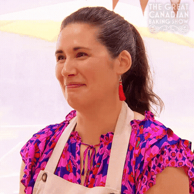 Woman Crying On The Great Canadian Baking Show GIF