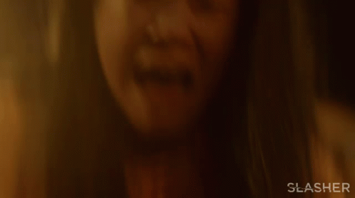 Woman Crying Slasher GIF