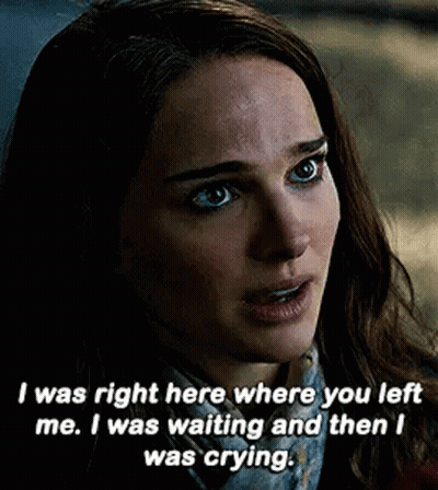 Woman Crying Talking To Man GIF