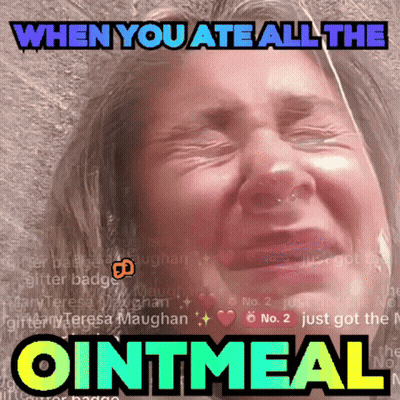Woman Crying When You Ate All The Ointmental GIF