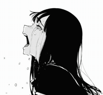 Woman Crying With Open Mouth GIF