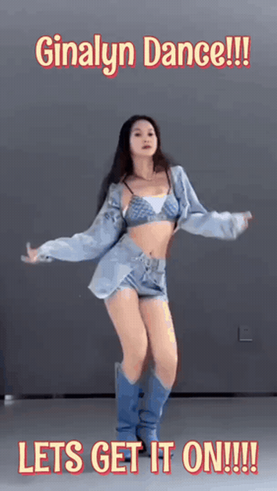Woman Dancing Ginalyn Dance Lets Get It On GIF