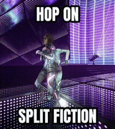 Woman Dancing Hop On Split Fiction GIF