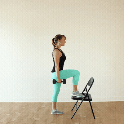 Woman Dancing In Crop Top Dance Studio GIF