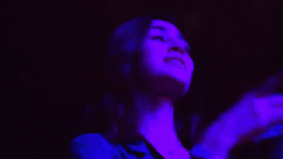 Woman Dancing In Dark Room Livmo Live More GIF