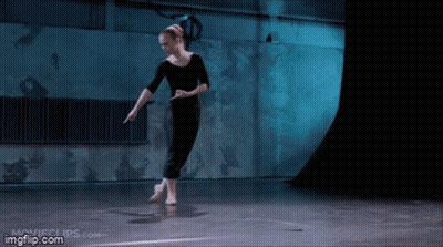 Woman Dancing In Dark Room With Imgflip Watermark GIF