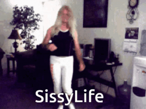 Woman Dancing In Living Room Sissylife GIF