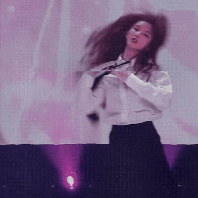 Woman Dancing In White Shirt And Tie GIF