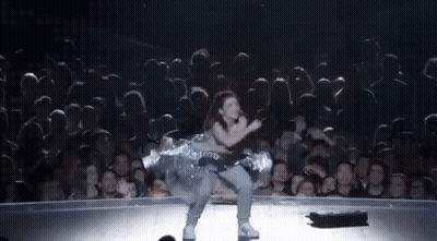 Woman Dancing On Stage GIF