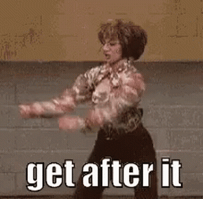 Woman Dancing On Stage Get After It GIF