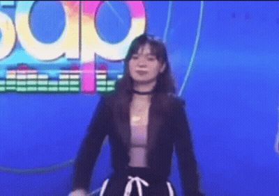 Woman Dancing On Stage GIF