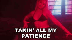 Woman Dancing Taking All My Patience GIF