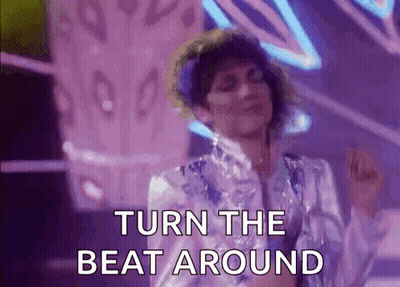 Woman Dancing Turn The Beat Around GIF