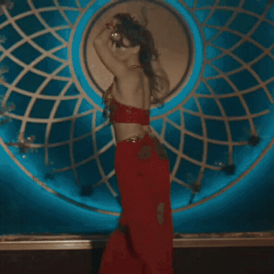 Woman Dancing With Arms Outstretched Eyes Closed GIF