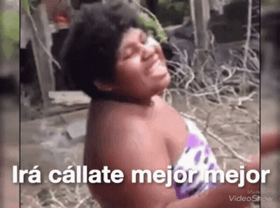 Woman Dancing With Ir A Callate Mejor Mejor GIF