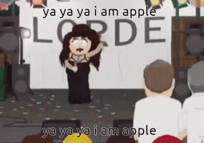 Woman Dancing Ya Ya Ya I Am Apple GIF