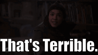 Woman Dark Room That's Terrible GIF