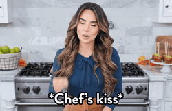 Woman Doing Chef's Kiss GIF
