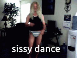 Woman Doing Weird Sissy Dance GIF