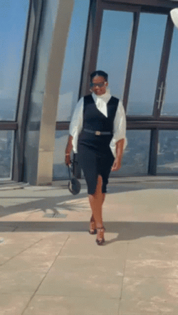 Woman Dressed Like Madam President GIF