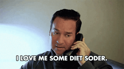 Woman Drinking Diet Coke GIF