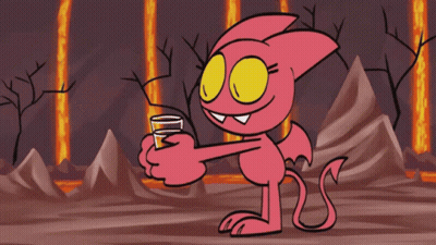 Woman Drinking From Wine Bottle GIF
