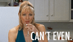 Woman Drinking I Cant Believe Youve Done This GIF