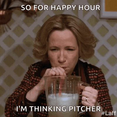 Woman Drinking Milkshake Through Straw GIF