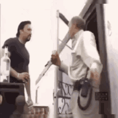 Woman Drinking With Straw Says I'm Not Drunk GIF