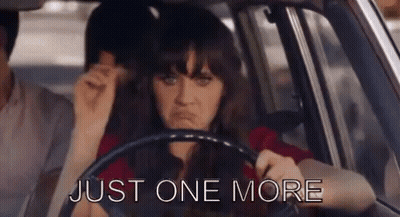 Woman Driving Car Making Funny Face GIF