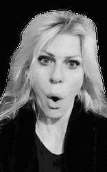 Woman Embrace The Crazy Hair GIF