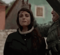 Woman Execution Tied Up Noose GIF