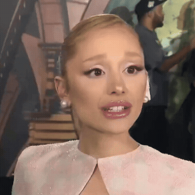 Woman Face Close Up Man Behind GIF
