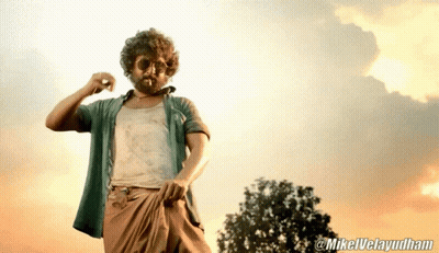 Woman Face Close Up @Mikelvelayudham GIF