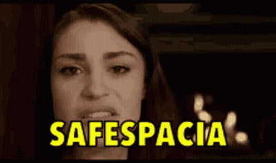 Woman Face Close Up Safespace GIF