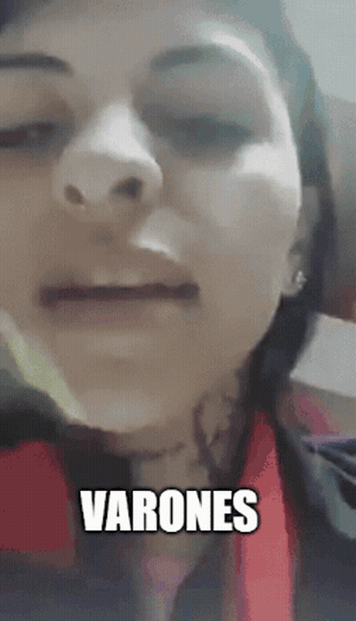 Woman Face Close Up Varones GIF
